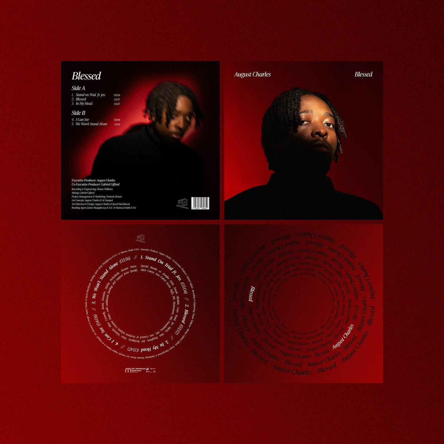 Blessed 12" Vinyl EP (Red)